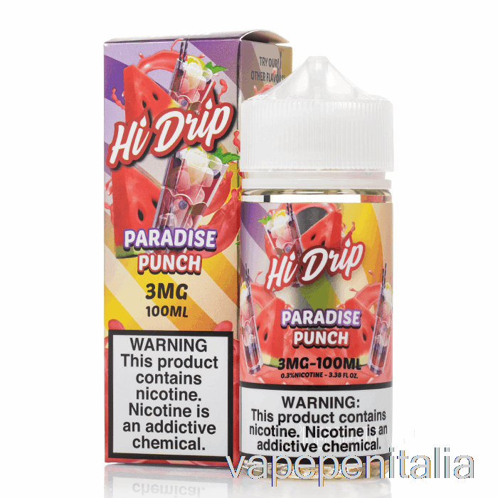 Vape Pen Paradise Punch - E-liquid Hi-drip - 100ml 0mg